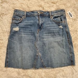 NWT denim skirt.